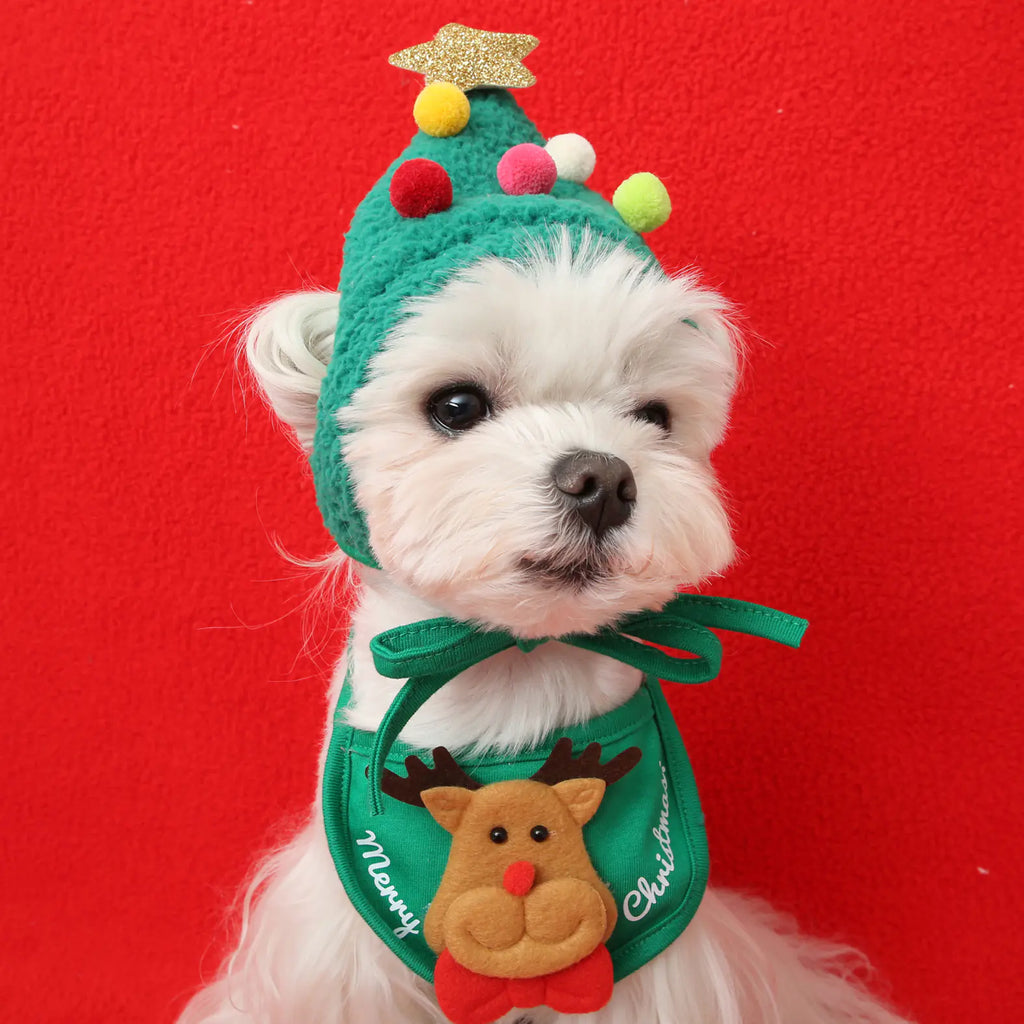Cute Pet Hats for Dogs and Cats - Korean Christmas Series
